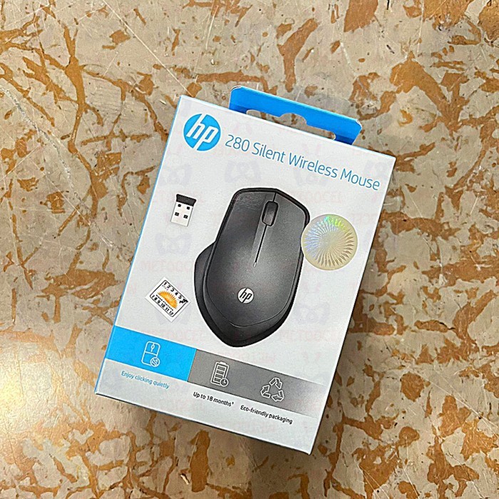 Mouse Wireless Silent HP 280 Windows 11 Windows 10 macOS Chrome OS
