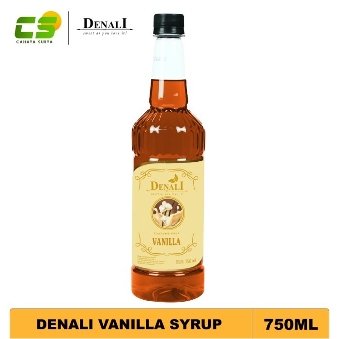 

DENALI SYRUP / SIRUP - VANILLA / VANILA SYRUP 750 ML