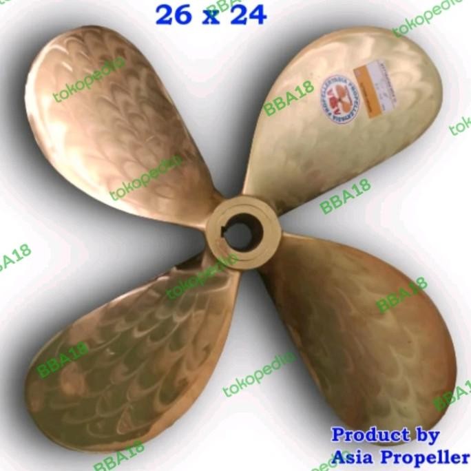 Kipas Kapal / Baling-baling Kapal / Propeller Asia Propeller 4D 26x24