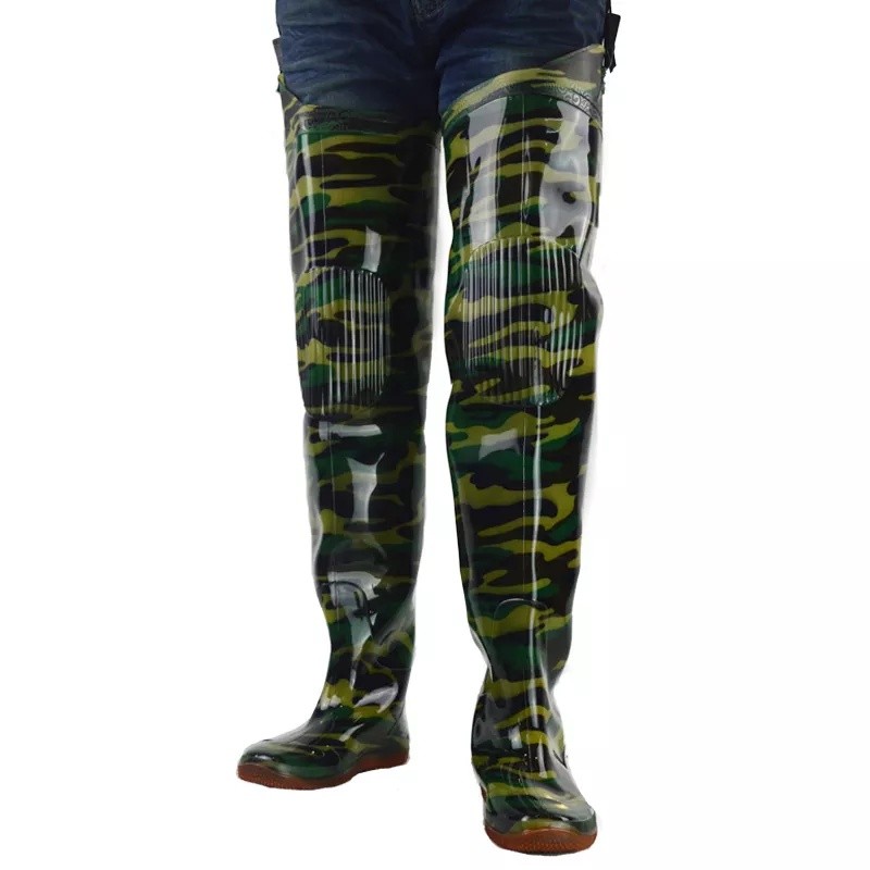 Sepatu Bot LORENG 80 CM PENUH KEDUANYA SEPATU KERJA BOT LAPANGAN TAMAN KOLAM SEPATU KERJA ANTI-SIPU 