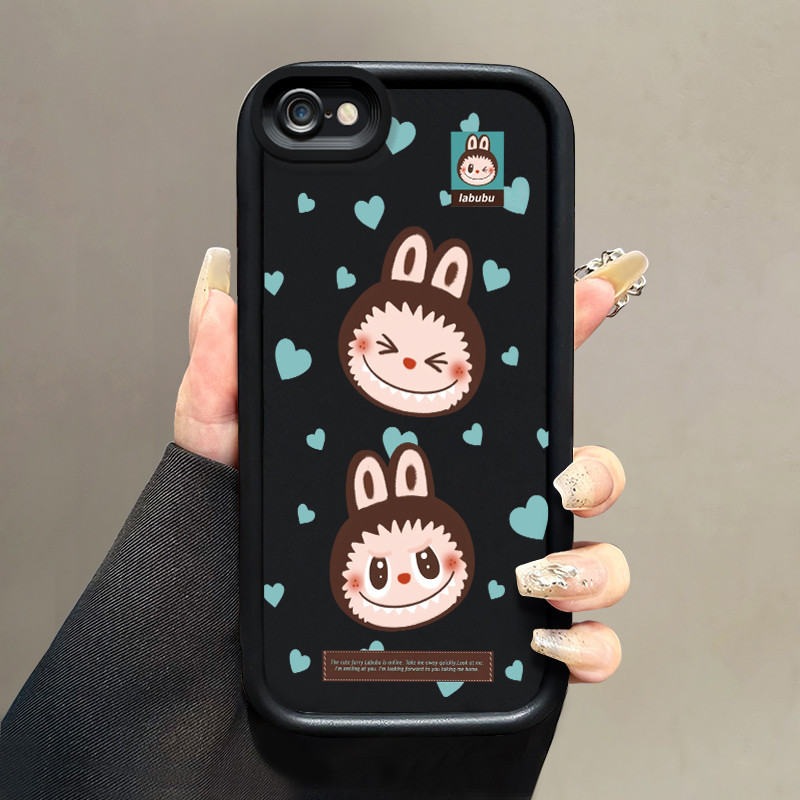 Casing Hp iPhone 6 Plus 6s Plus 7 Plus 8 Plus SE 2020 Case cinta bahagia dan, Softcase Kesing ponsel
