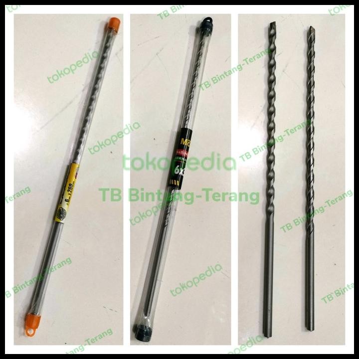 Mata Bor Beton Panjang 6 Mm / Long Mansory Drill