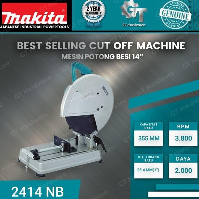 Makita2414 Nb / Makita 2414 Nb Mesin Potong Besi 14 Inch Berkualitas