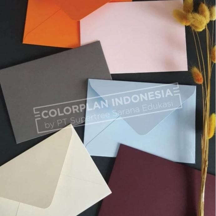 

Amplop Colorplan 270Gsm A5-229 X 162 Mm (1 Pack Isi 10 Pcs)