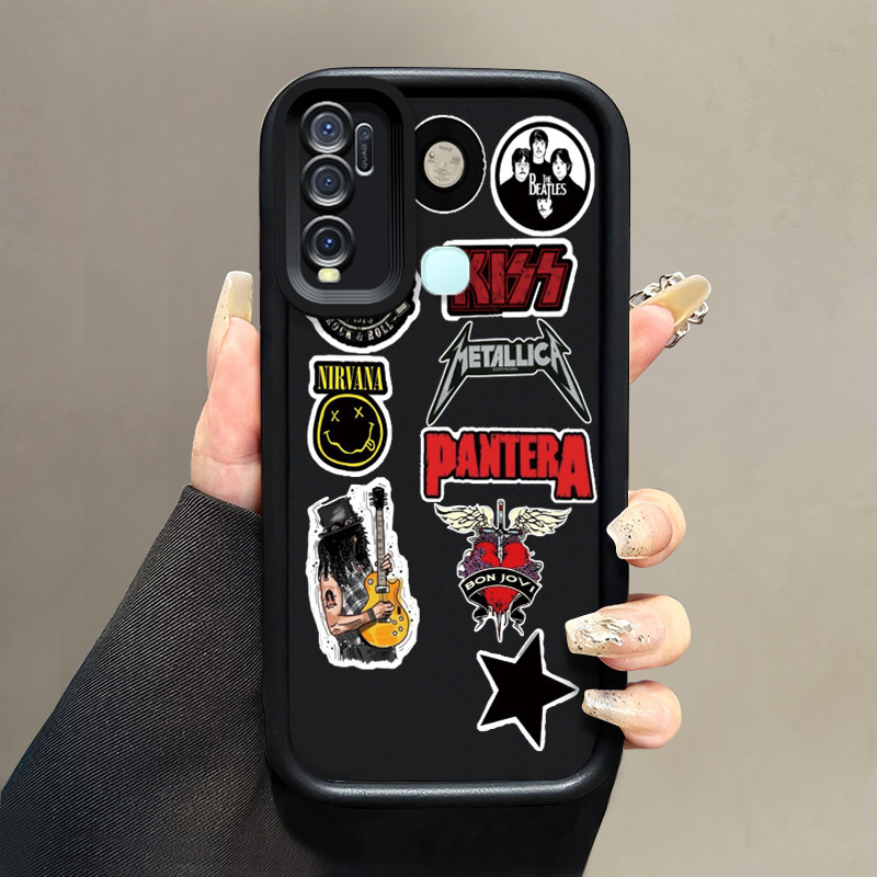 Casing Hp VIVO Y50 VIVO Y30 VIVO Y30i Case Softcase Casing ikon HP Kesing penutup pelindung silikon 