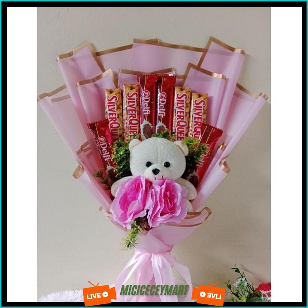 

Bucket Coklat Hadiah Valentine,Anniversary, Wisuda,Ultah Dll Bisa Cod