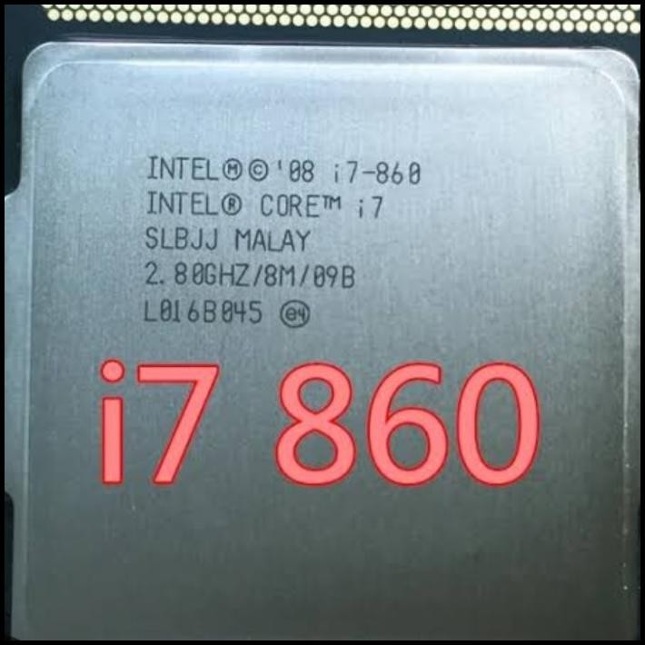 PROCESSOR INTEL CORE i7 860 prosessor intel core i7 860 intel core i7 860 core i7 860