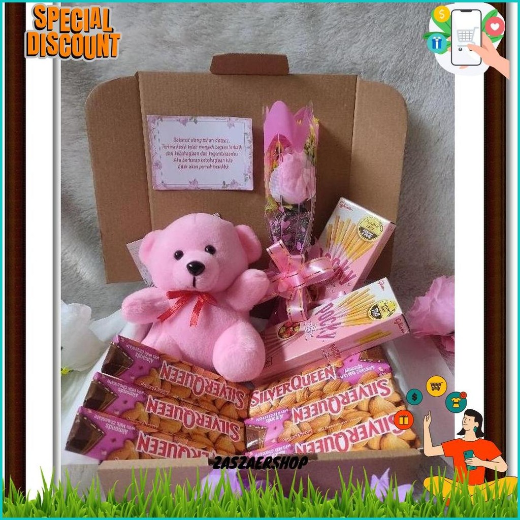 

Hampers Coklat/Gif Book Hadiah Valentine/ Ultah /Wisuda Dll Terlaris