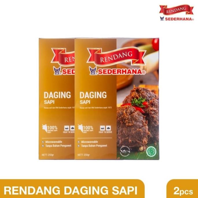 

Paket Double Rendang Sederhana - Daging Sapi