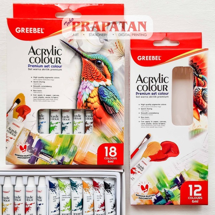 

Cat Akrilik Set Greebel 18x6ml | Greebel Acrylic Set