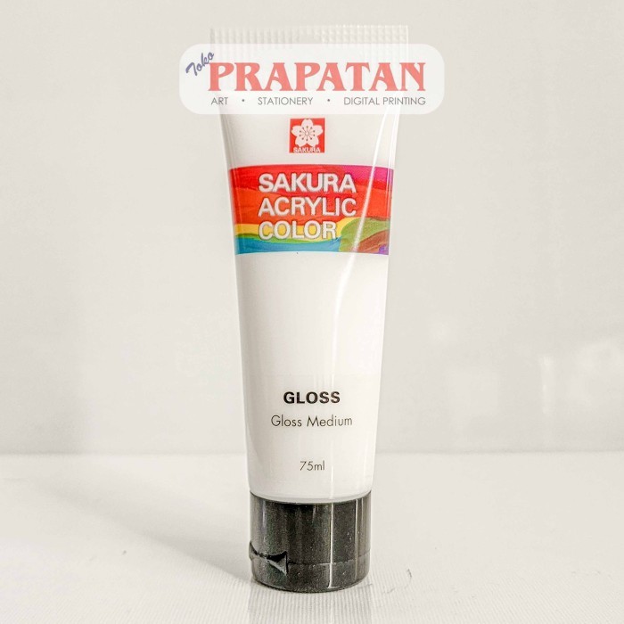 

Sakura Acrylic Gloss Medium 75ml | Medium Cat Akrilik