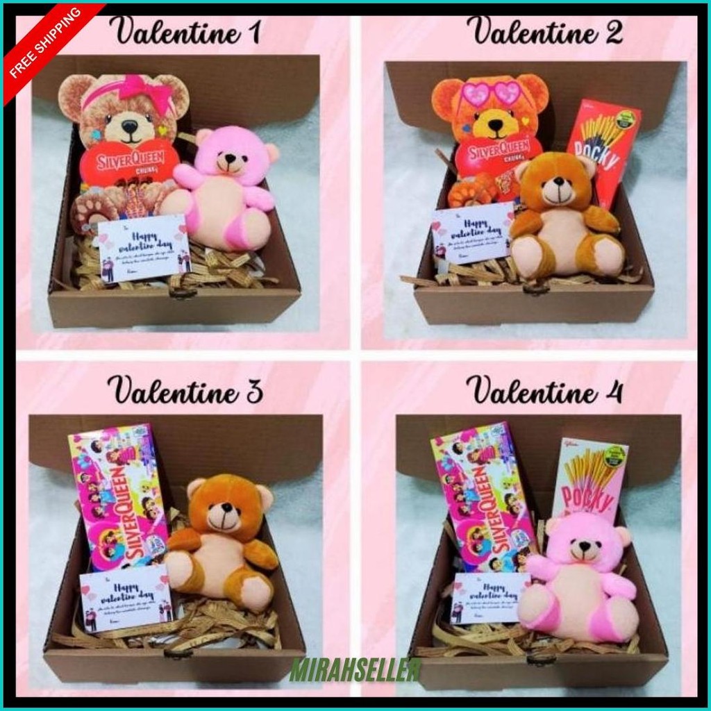 

Paket Hampers Valentine Coklat Bear Silverqueen Limited Edition Hadiah Ulang Tahun Anniversary Pacar Istri Teman Siap Kirim