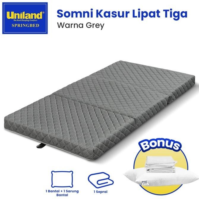 Uniland Somni Kasur Lipat Tiga 90X180 - Busa / Gulung / Lantai Piknik