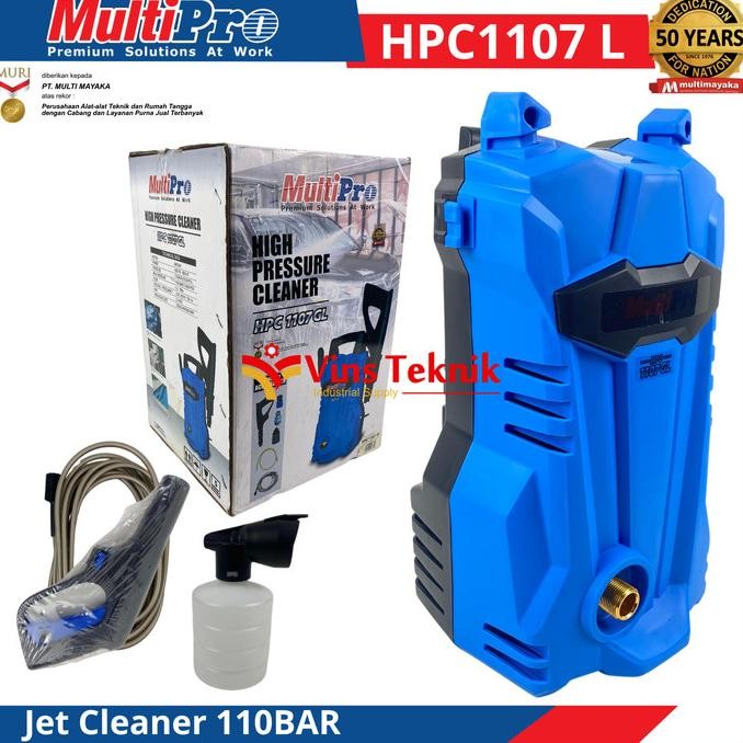 Jet Cleaner Alat Cuci Steam Mobil Motor Hpc1107 Multipro Hpc 1107 L