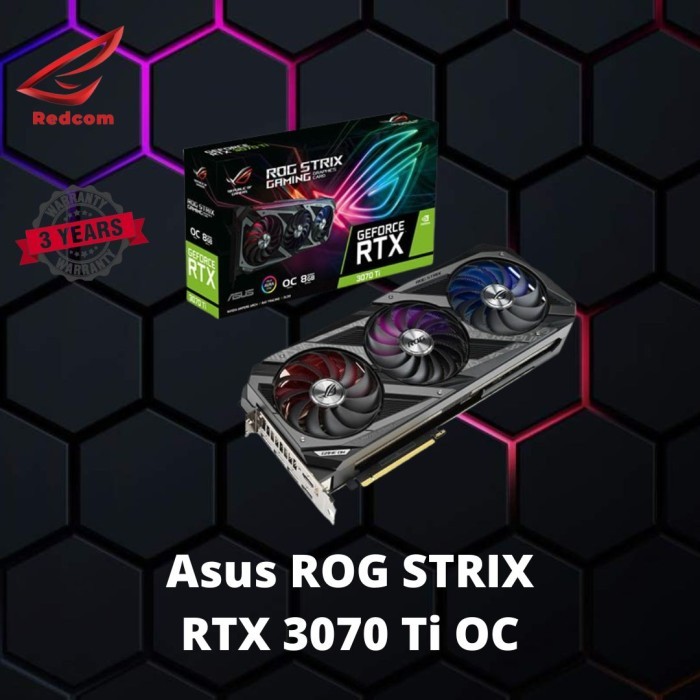 ASUS ROG RTX 3070 Ti / RTX 3070TI ROG STRIX OC 8GB DDR6X