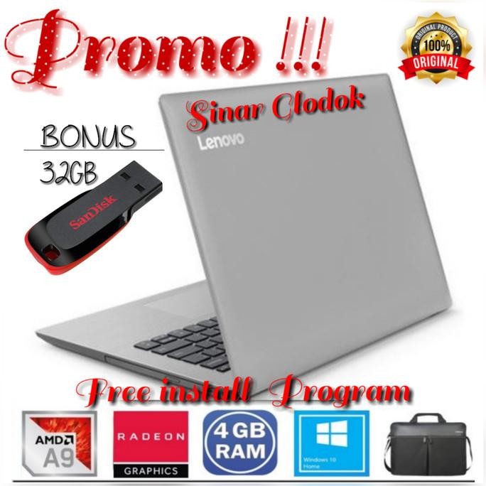 Laptop Lenovo Ideapad 330-Amd A9-9425-4Gb-1Tb-Dvd-Vga Amd R5 Graphisc