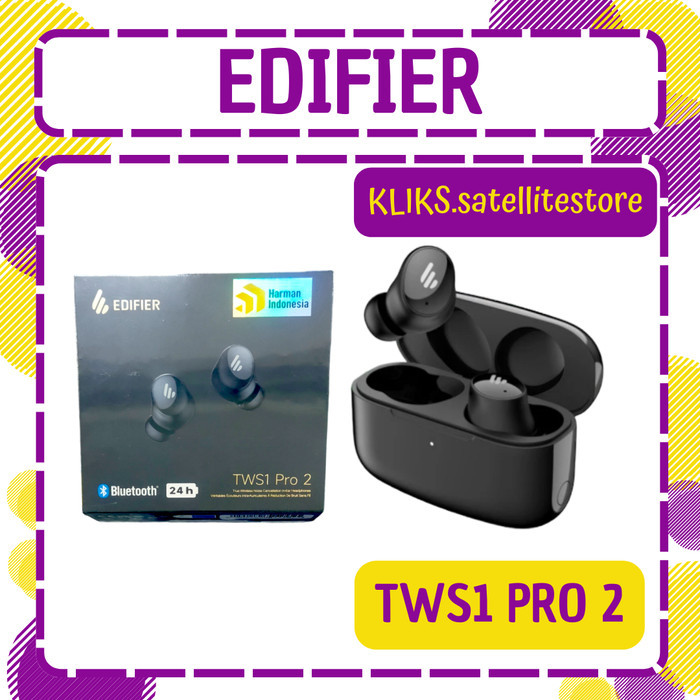 EDIFIER TWS1 PRO 2 True WIRELESS Noise Cancellation In-Ear Headphones