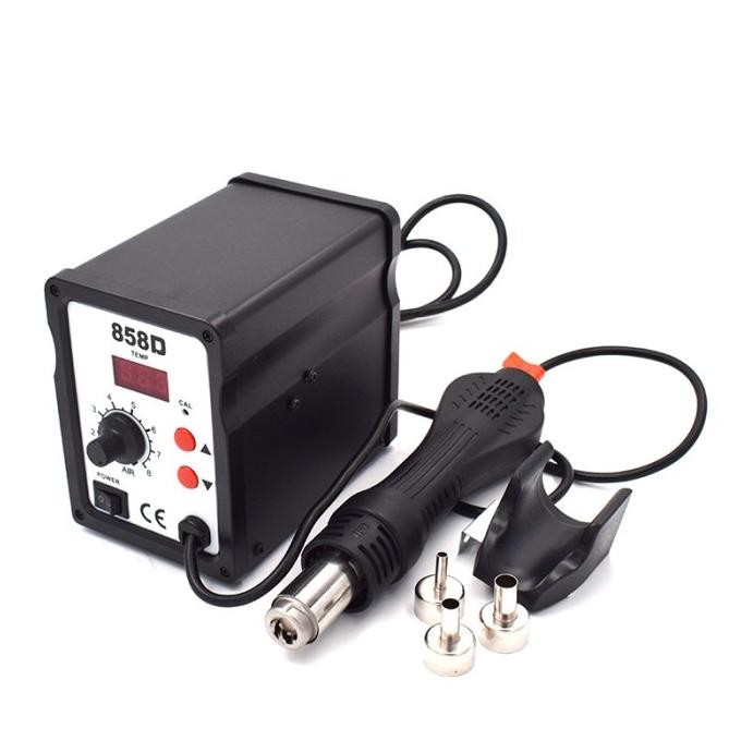 HOT GUN Blower / Solder Uap Quick 220V 700W Original KAISI 858D Heat Gun