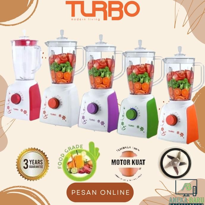 Turbo Blender Plastik 2 Liter Ehm-8099 / Ehm8099 / Ehm 8099