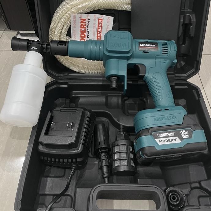 Jet Cleaner Cas Cordless Modern M70 Mesin Cuci Mobil Baterai 20V