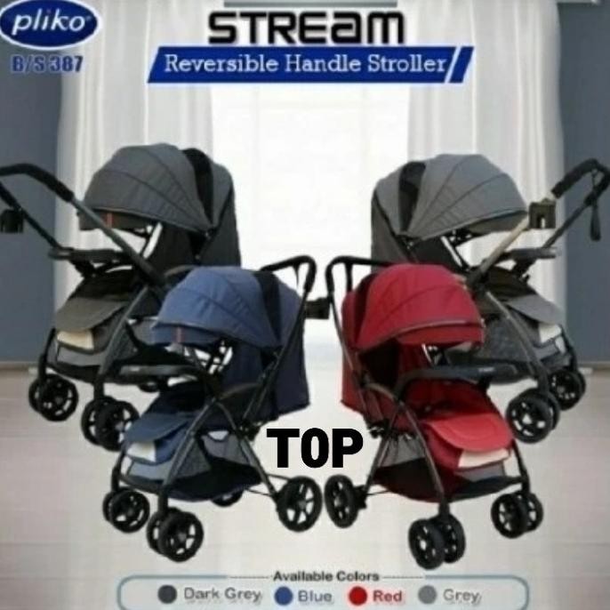 Stroller Pliko Stream 387 Kereta Dorong Bayi