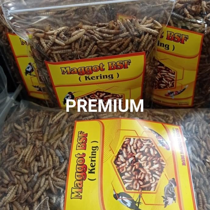 Maggot Magot Kering Premium(Pake Mesin) 1Kg
