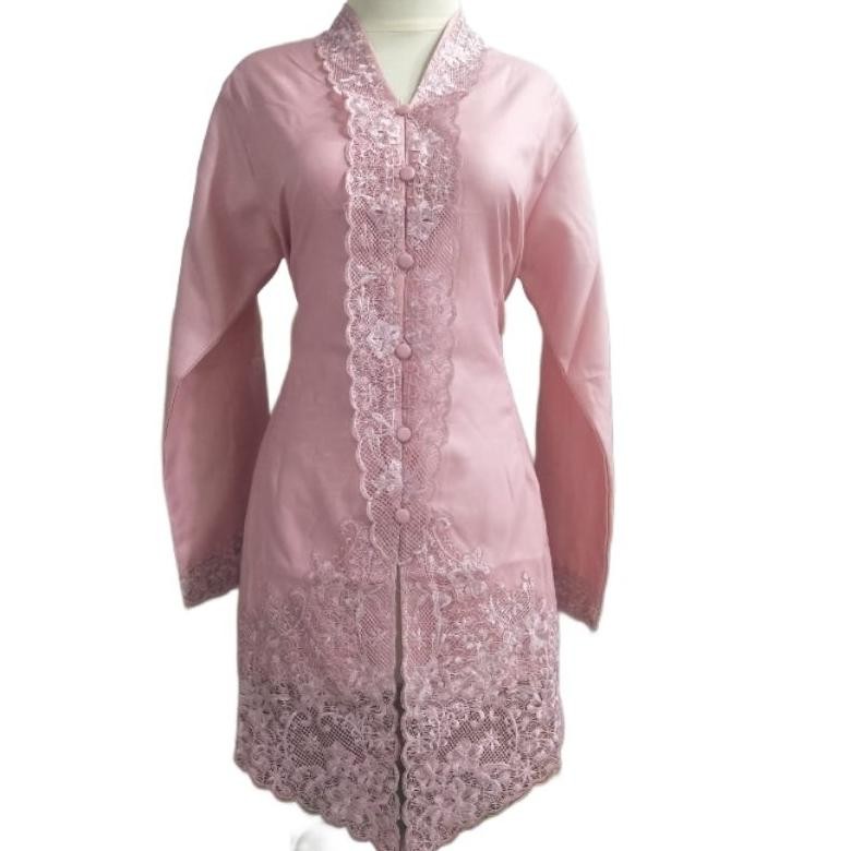 de Kebaya Kutu baru encim bordir toyobo / kebaya Kartini / kebaya encim lengan panjang