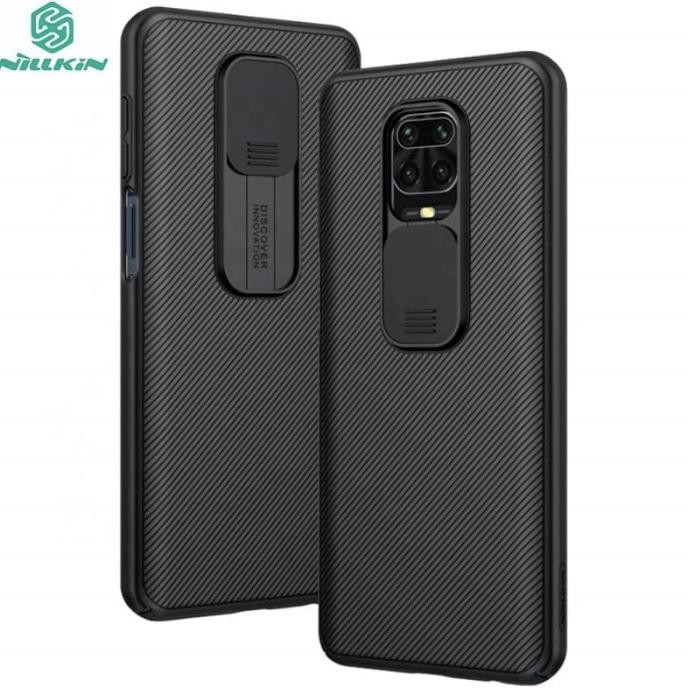 Nillkin Camshield Case Xiaomi Redmi Note 9 Pro - Casing Black Soft