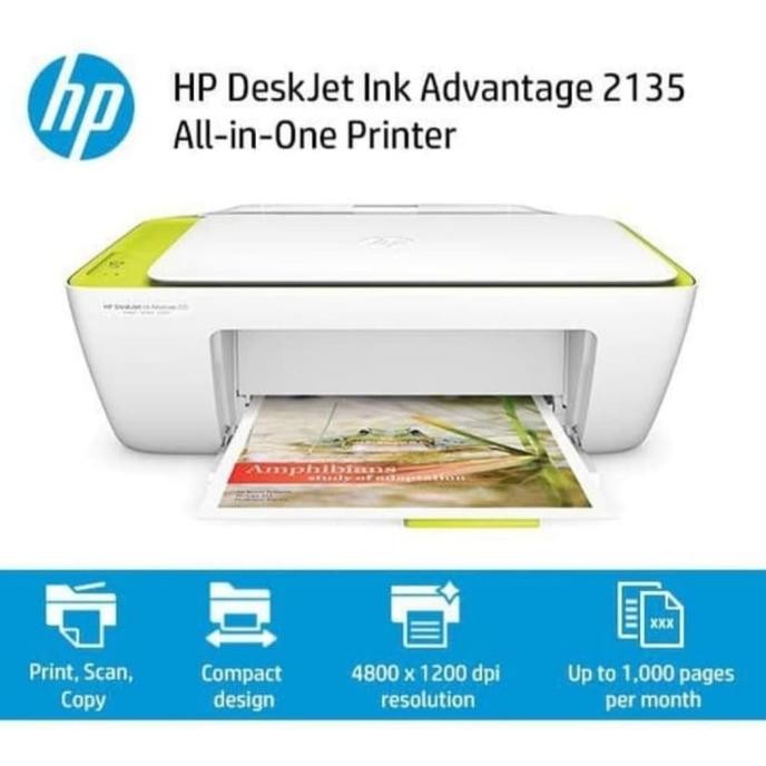 Printer Hp Deskjet 2135 Ink Advantage - New Original