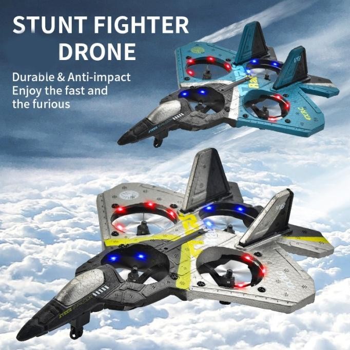 Mainan Pesawat Jet Tempur Remote Control Rc Airplane Drone