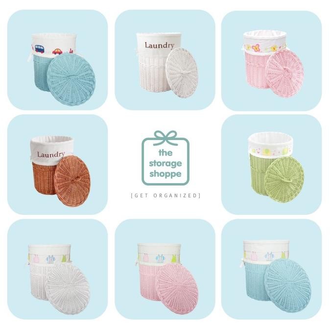 Laundry Hamper Besar/Keranjang Baju Kotor