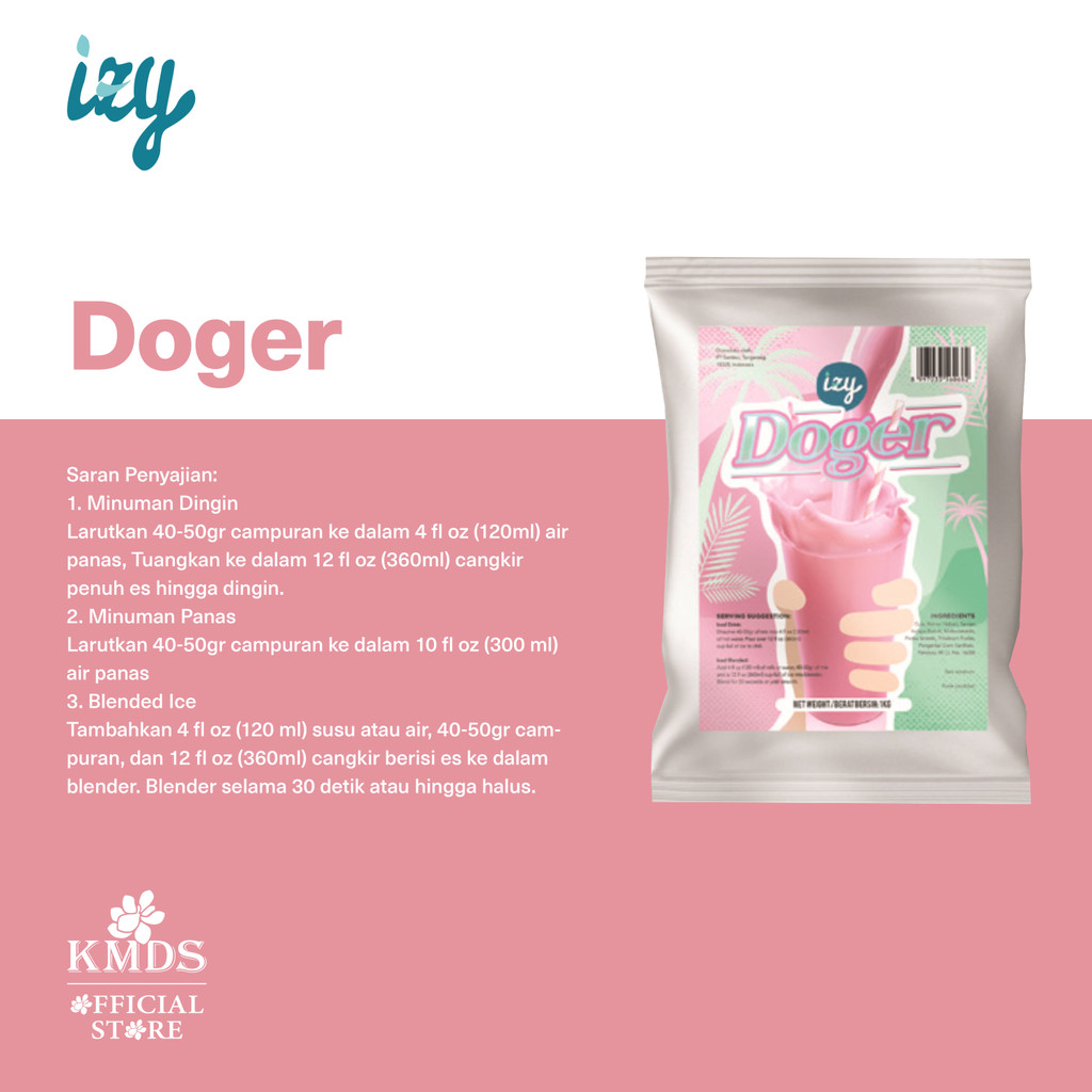 

IZY ES DOGER POWDER 1KG 1000GR