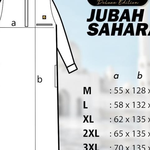 MURAH  Baju Gamis Jubah Pria Katun Al Haramain Big Size Jumbo Pria Terlaris