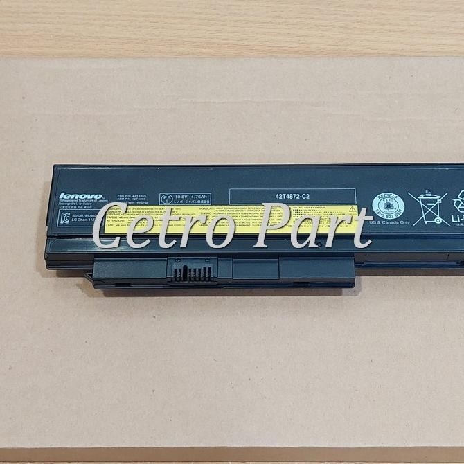 Baterai Batre Laptop Lenovo ThinkPad X220 X220I X220S Series 29+ - NEW Terlaris