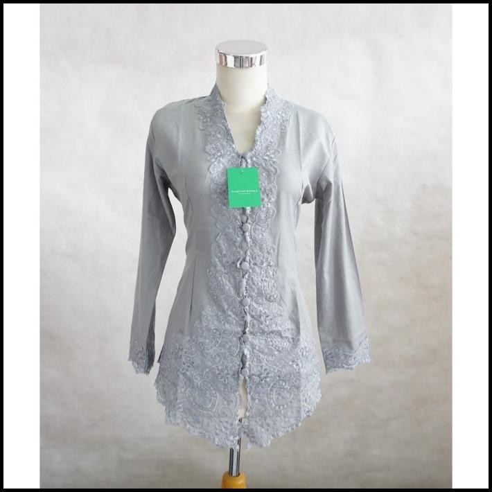 Kebaya Encim Abu Senada Monika 672 Best Seller