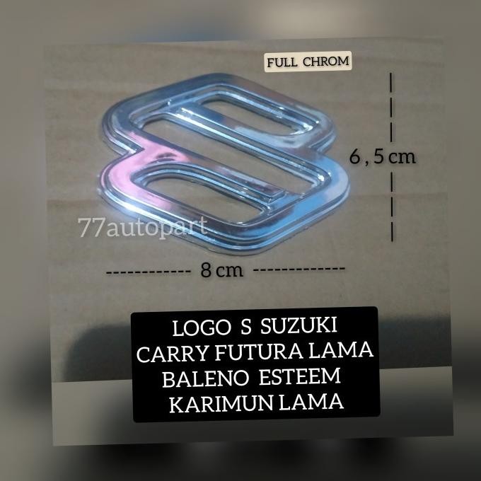 Goodseller| Emblem logo s suzuki carry futura lama baleno esteem karimun lama