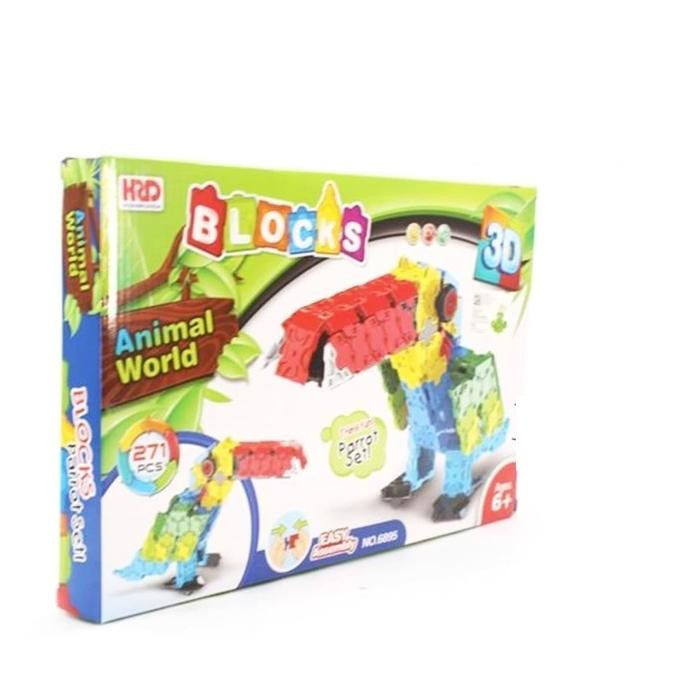 New Mainan Mainan Anak Laki Perempuan: Lego Animal, Lego Hewan, Mainan Edukasi