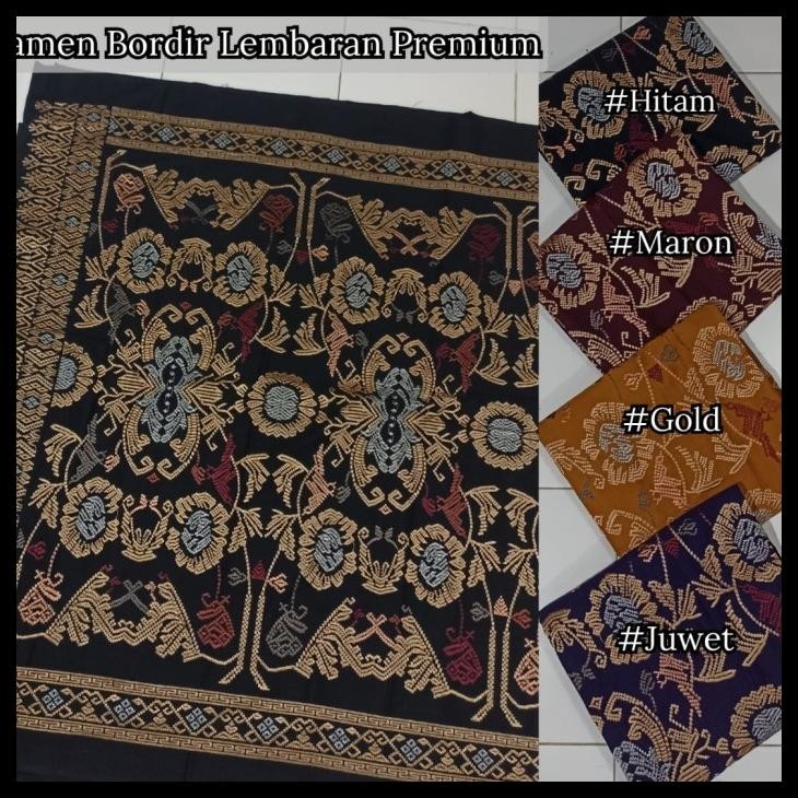 Kain Bali Motif Songket Bordir Best Seller