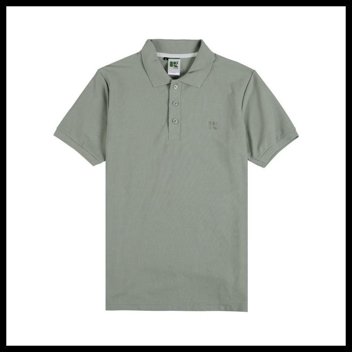 Russ Kaos Pria T-Shirt Pria Hemcoste Poloshirt Light Green Best Seller