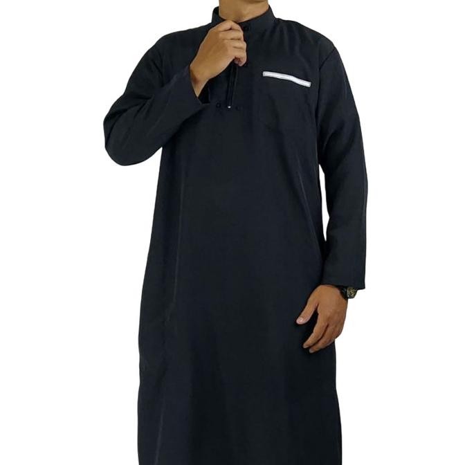JUBAH KOKO GAMIS AL HARBI / JUBAH TAKWA PRIA TERLARIS
