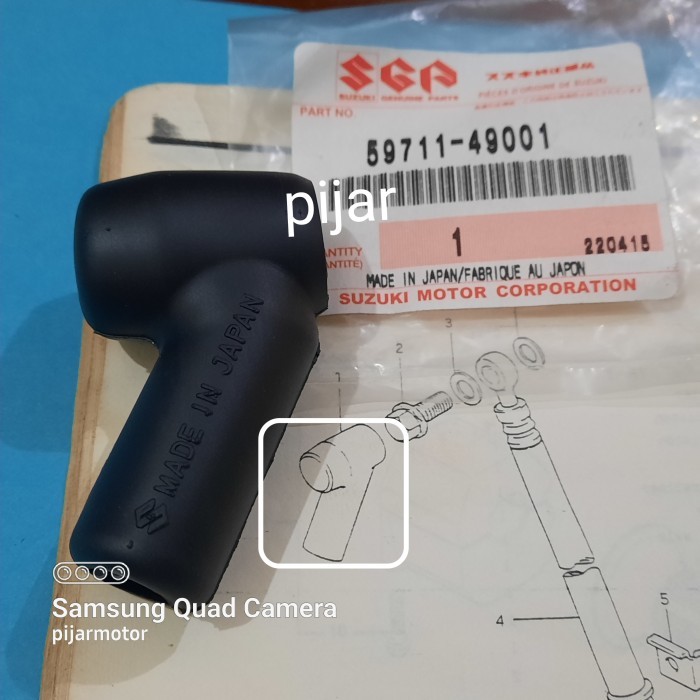 Karet Boot Tutup Baut Master Rem Depan Suzuki Rgr 150 Thunder 250 Gt Barang Langka