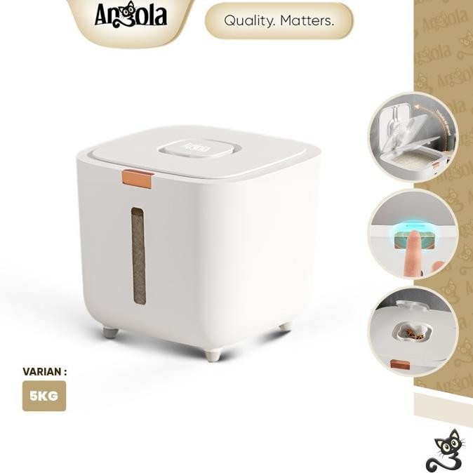 ANGOLA Dispenser Beras E03 Rice Dispenser Kotak Beras 5KG