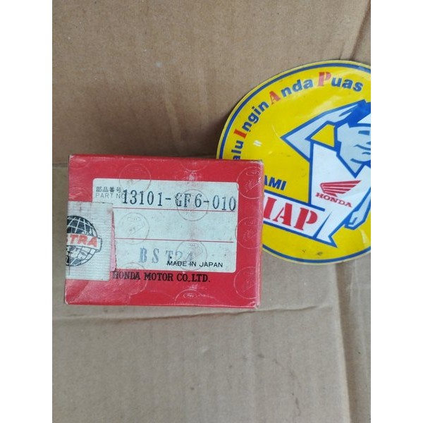 Piston Seher Os Oversize Over Size 0 Std Standar Honda Win100 Win Astrea Prima Grand Supra X100 Supr