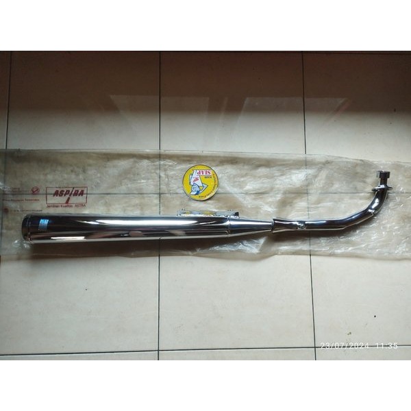 Knalpot Muffler Honda Win100 Win 100 Original Ori Aspira Barang Langka
