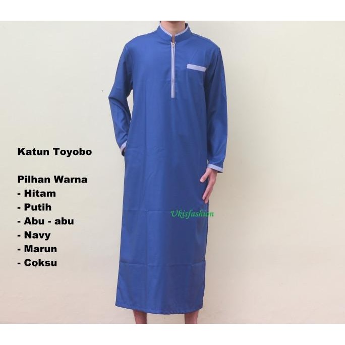 JUBAH LAKI GAMIS LAKI LENGAN PANJANG TOYOBO