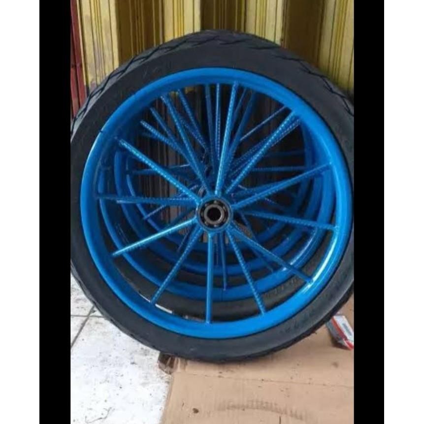 Roda Gerobak dorong Rujii Besii Ring 17inch//As roda Gerobak Terbaik