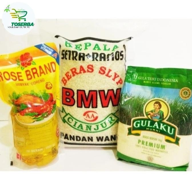 

Paket Sembako Murah Gula Beras Minyak
