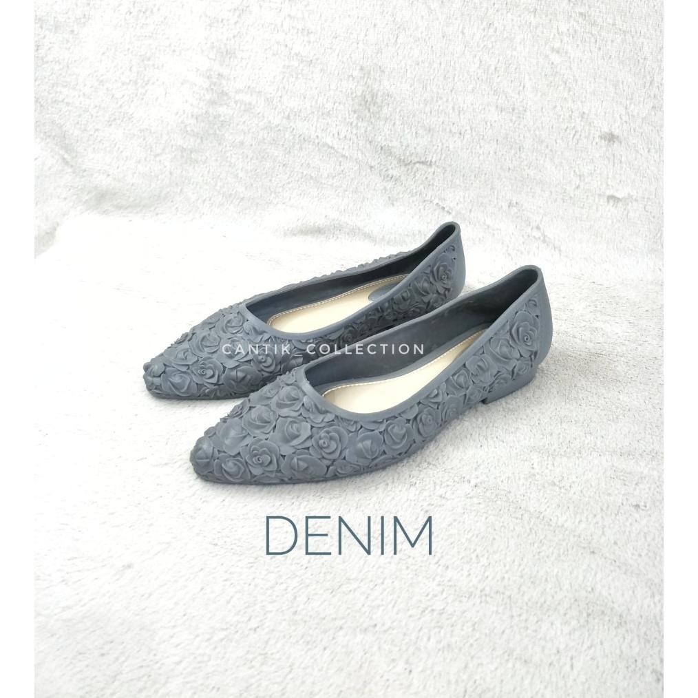 Beli 2 Lebih Murah Sepatu Flat Shoes Wanita Porto Vio  - Sepatu Karet Wanita Porto Vio - Sepatu Anak