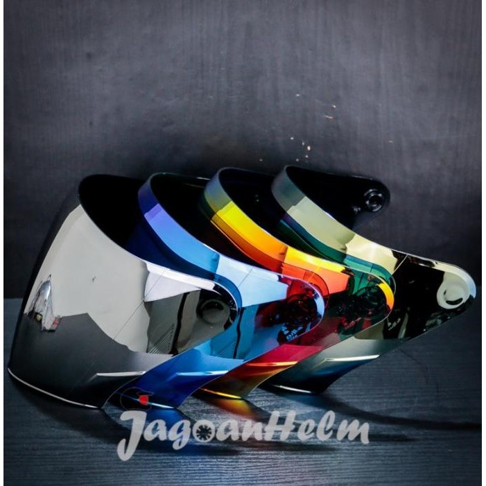 Visor Helm Kyt Nfj | Iridium |Kaca Venom Norisk Nf-J Custom