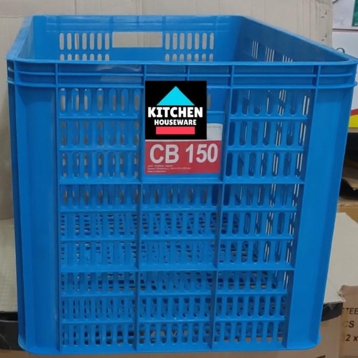 Keranjang Buah Ikan Daging Ayam Box Plastik Container industri Terbaik